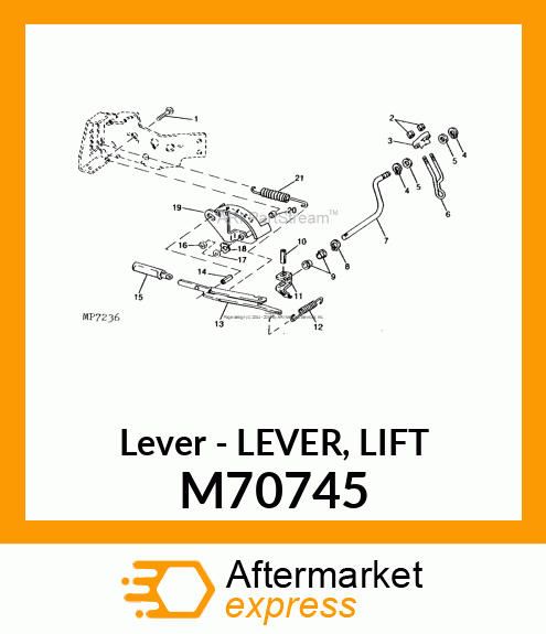 Lever M70745