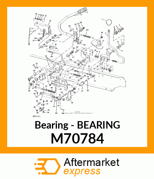 Bearing - BEARING M70784