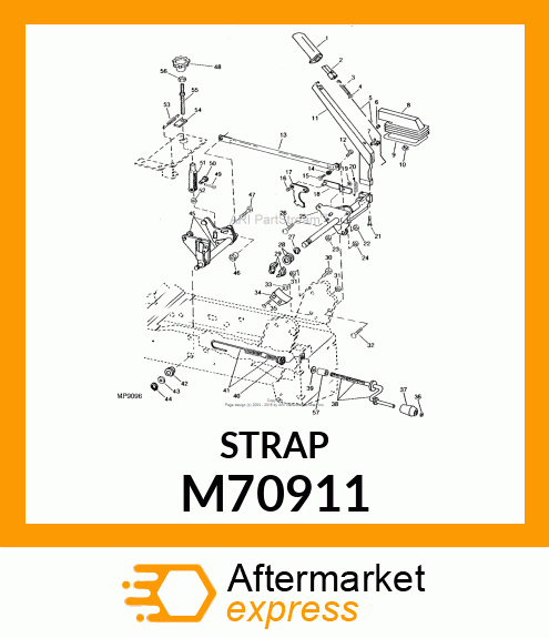 Strap - STRAP, LIFT M70911