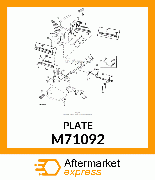 Strap - ARM, BRAKE & INTERLOCK M71092