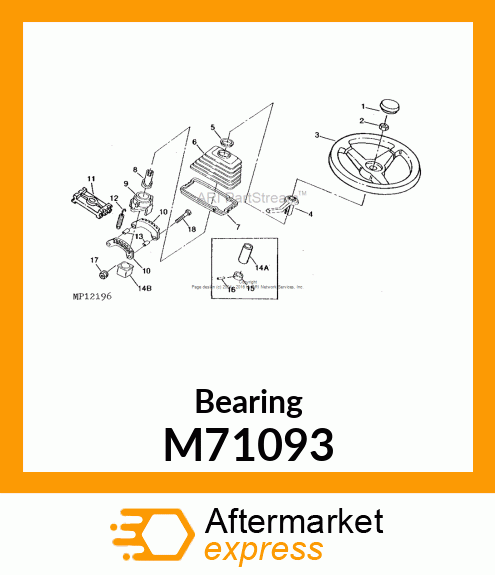 Bearing M71093