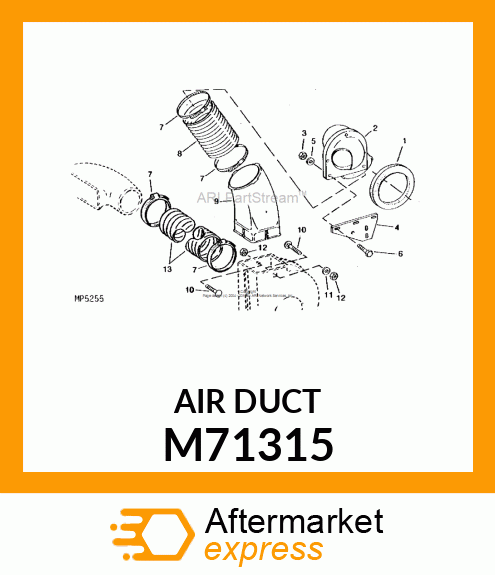 Spare part M71315 + HOSE