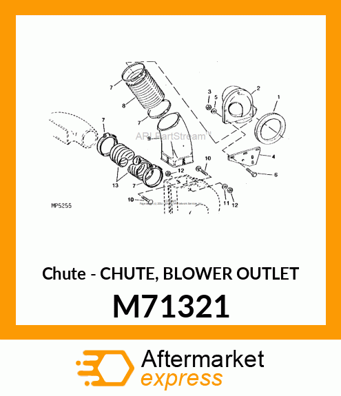 Chute M71321