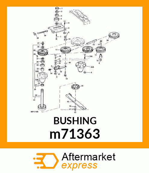 SPACER, F1145 GEARBOX m71363