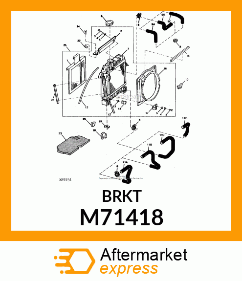 Bracket M71418