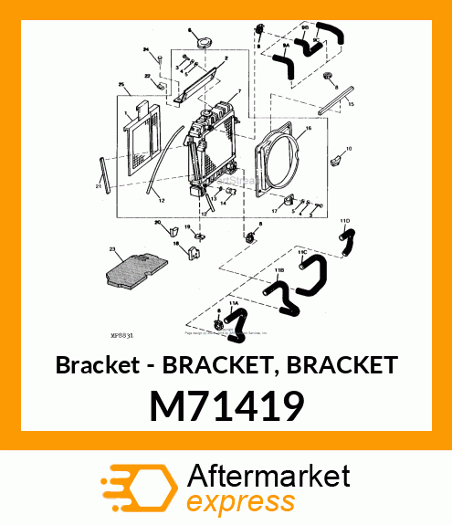 Bracket M71419