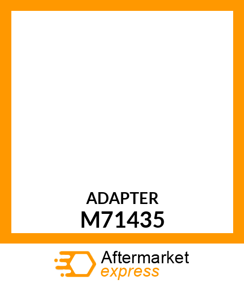 Adapter Fitting - ADAPTER, RESERVOIR M71435