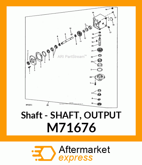 Shaft M71676