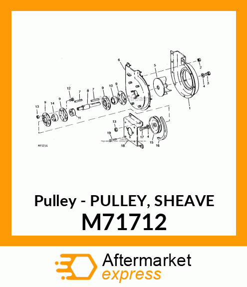Pulley M71712