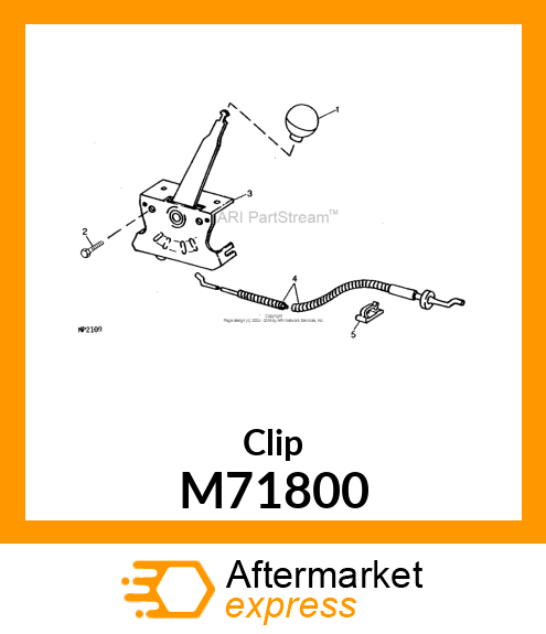 Clip M71800