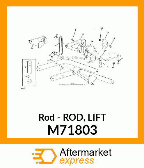 Rod - ROD, LIFT M71803