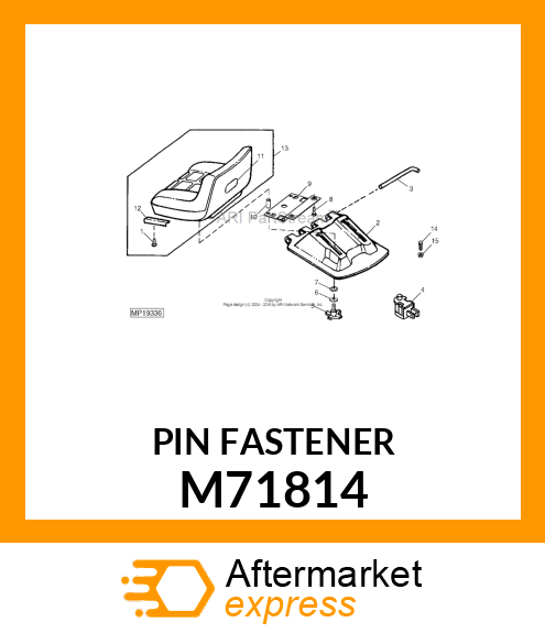 Pin Fastener M71814