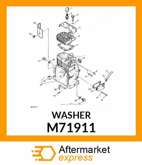 5PK Gasket M71911