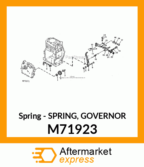Spring Governor M71923