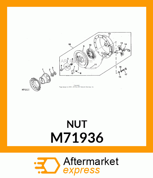 Nut M71936