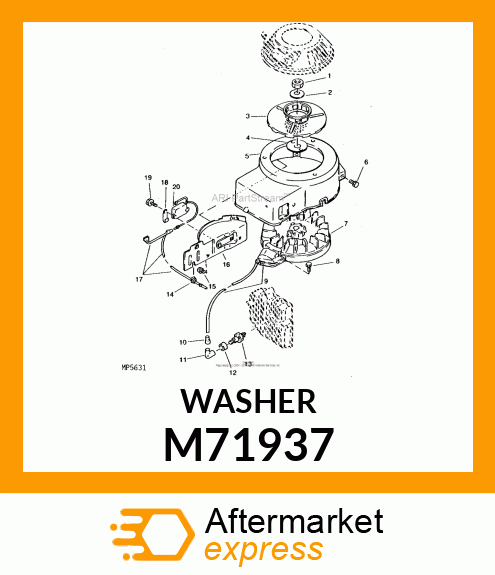 Washer - WASHER M71937