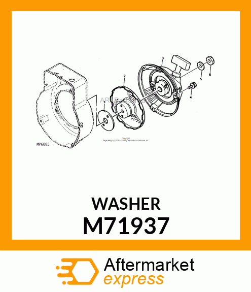 Washer - WASHER M71937