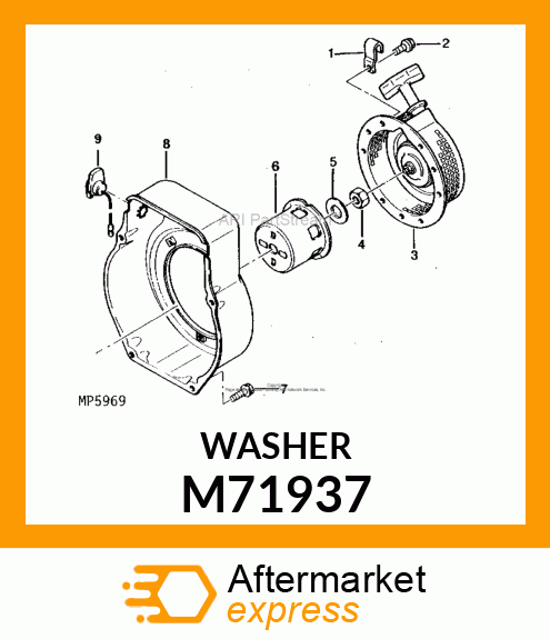 Washer - WASHER M71937