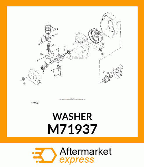 Washer - WASHER M71937