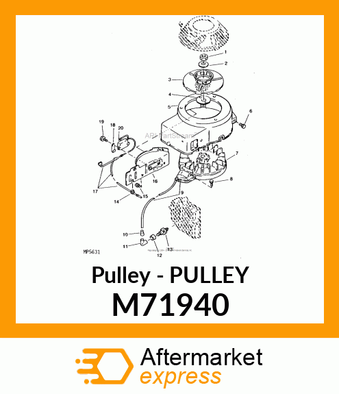 Pulley M71940