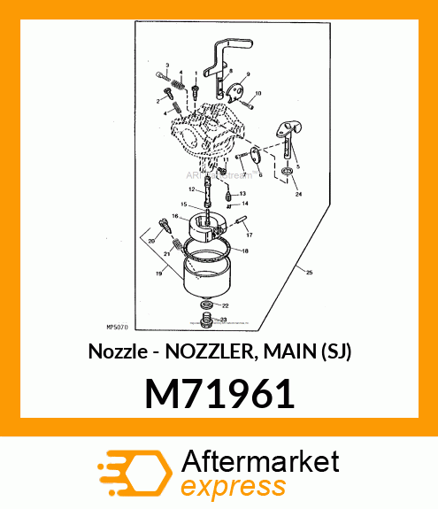 Nozzle M71961