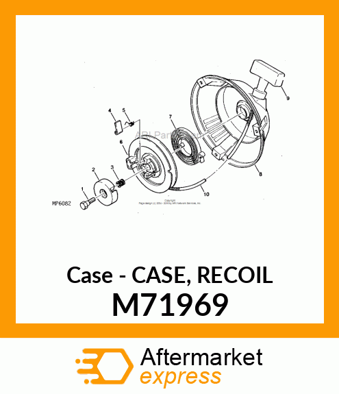 Case - CASE, RECOIL M71969