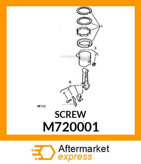 Bolt M720001