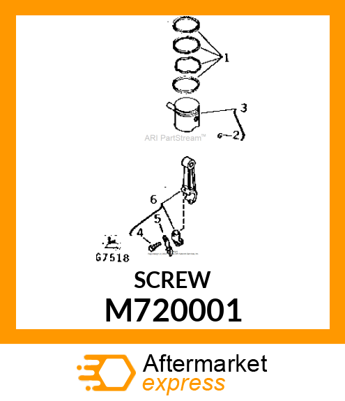 Bolt M720001