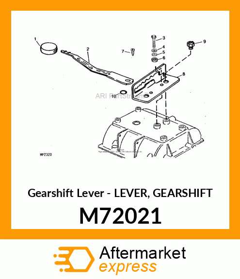 Gearshift Lever M72021