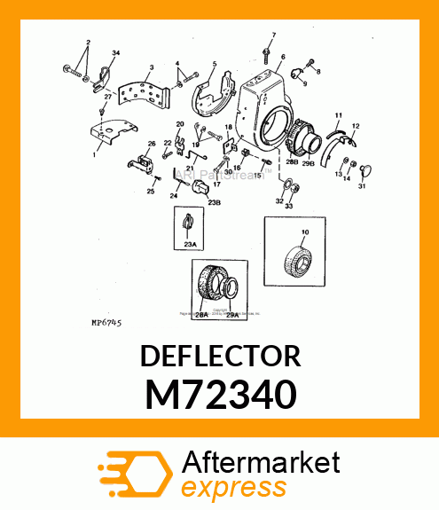 Deflector M72340