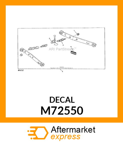 Label Important M72550