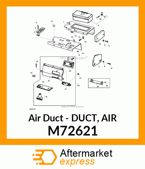 Air Duct M72621