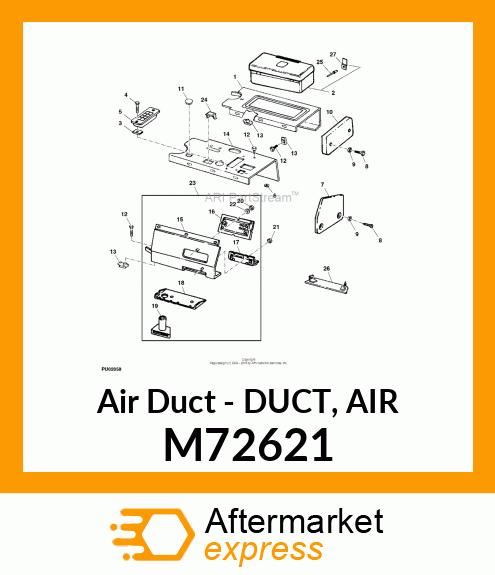 Air Duct M72621