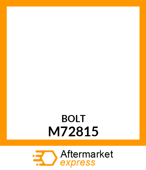 Bolt - SCREW, CONNECTING ROD M72815