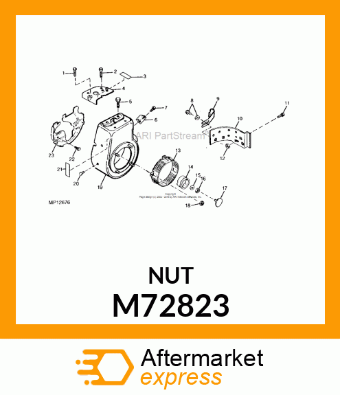 Nut M72823