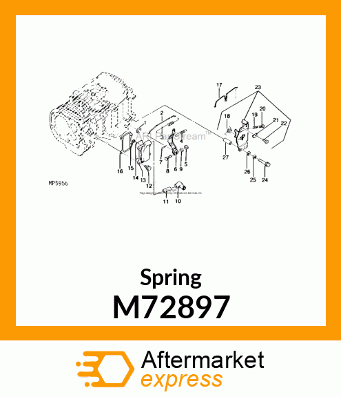 Spring M72897