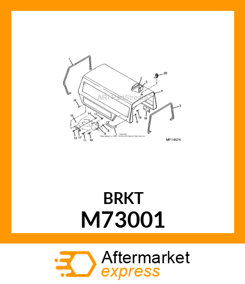 Bracket M73001