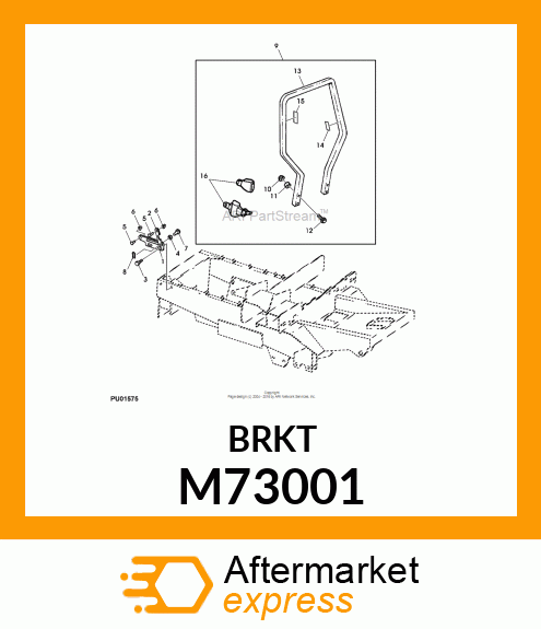 Bracket M73001