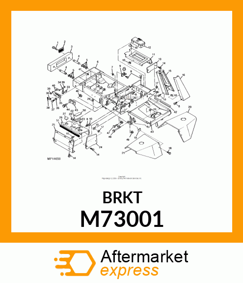 Bracket M73001