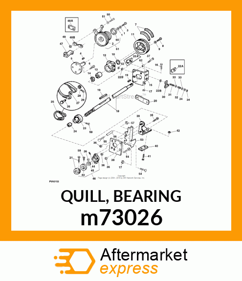 QUILL, BEARING m73026