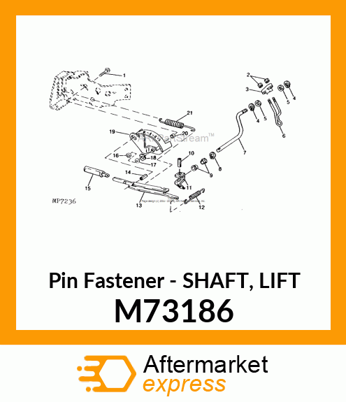 Pin Fastener M73186