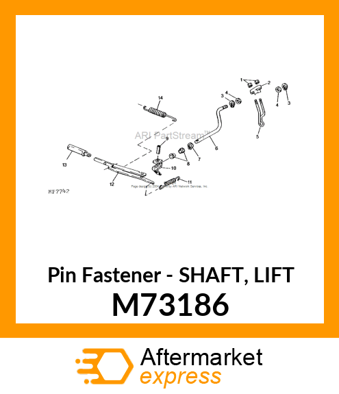 Pin Fastener M73186