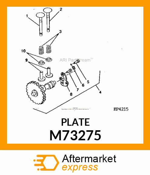 Compressor - DECOMPRESSOR (Part is Obsolete) M73275