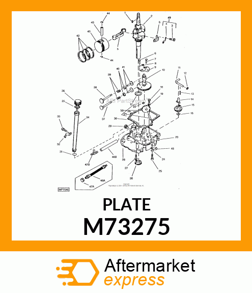 Compressor - DECOMPRESSOR (Part is Obsolete) M73275