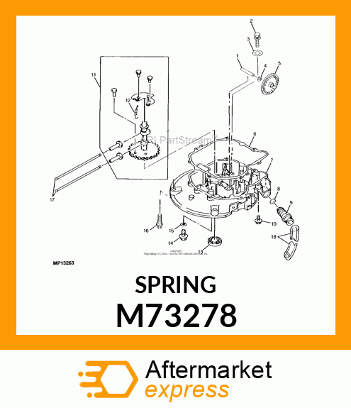 Spring M73278