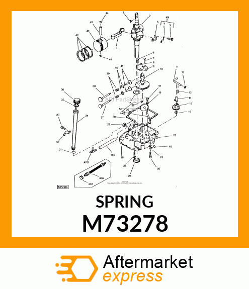 Spring M73278