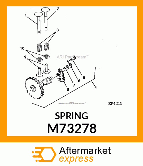 Spring M73278