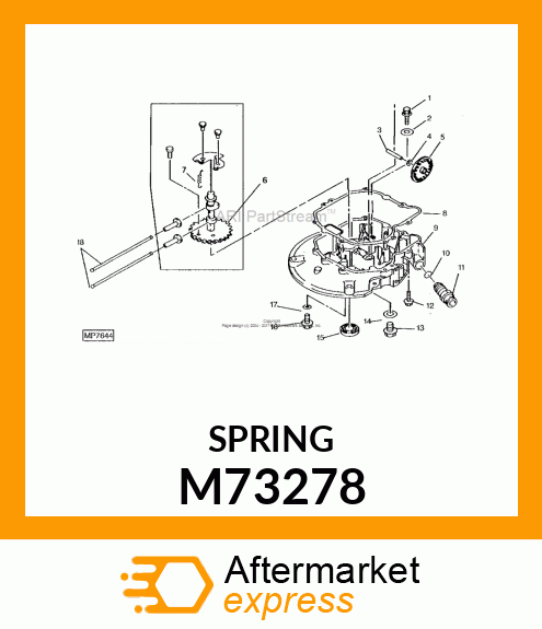 Spring M73278