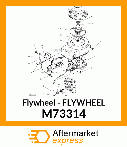 Flywheel M73314