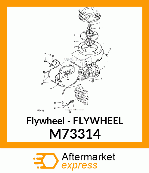 Flywheel M73314